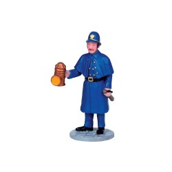 Gendarme Patrouille de nuit Lemax Caddington