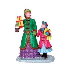 Figurine Courses de Noël Lemax Vail Village