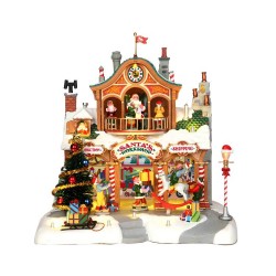 Lemax Santa's Workshop avec adaptateur 4.5v