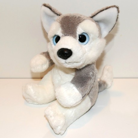 peluche chien husky