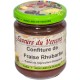 Confiture de Fraise Rhubarbe Bio 220 g