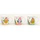 Tasse hibou vert Noël porcelaine 30 cl