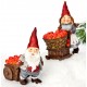 Figurine Mère Noël résine 12 cm