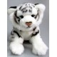 Peluche tigre blanc 23 cm