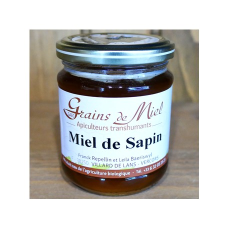Miel de Sapin Bio 250 g ou 500 g