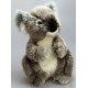 Peluche koala gris 22 cm