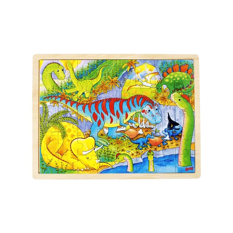 Enfants dinosaures puzzles et jeux numéro - enseigne de jeunes