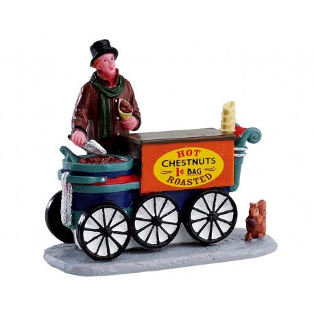 Vendeur de marrons chauds Caddington Lemax