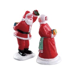 Bisous Pere et Mere Noel Lemax