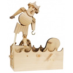 Automate en bois pirate en kit 26 cm