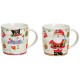 Tasse Bonhomme de neige porcelaine 30cl