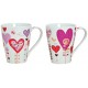 Tasse coeur papillon doré 30cl