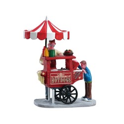 Vendeur de hot dogs Lemax Carnival