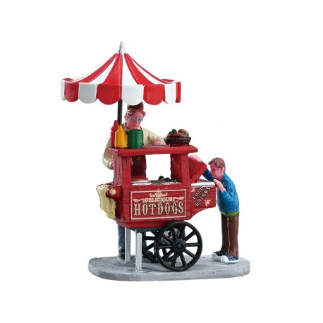 Vendeur de hot dogs