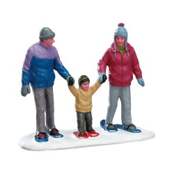 Balade en raquettes en famille Lemax Vail Village