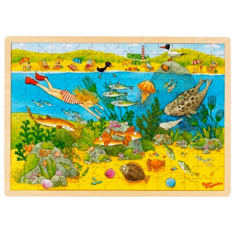 Zerodis Puzzle 3D en Bois Feuilles des Arbres Jouets Educatifs Bloc