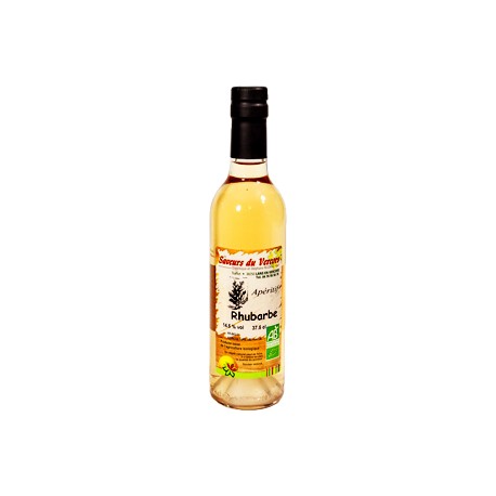 Apéritif à la rhubarbe Bio 75 cl