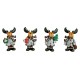 Figurine Renne cadeau résine 7 cm