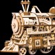 Maquette en bois Locomotive animée