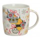 Tasse Boules de Noël porcelaine 30 cl
