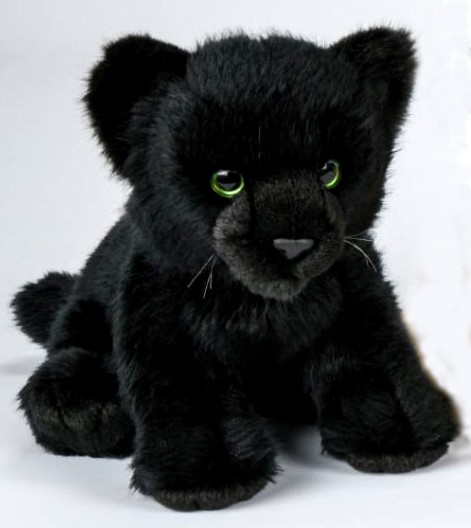 Peluche Panthere Noire 26 Cm La Magie Des Automates