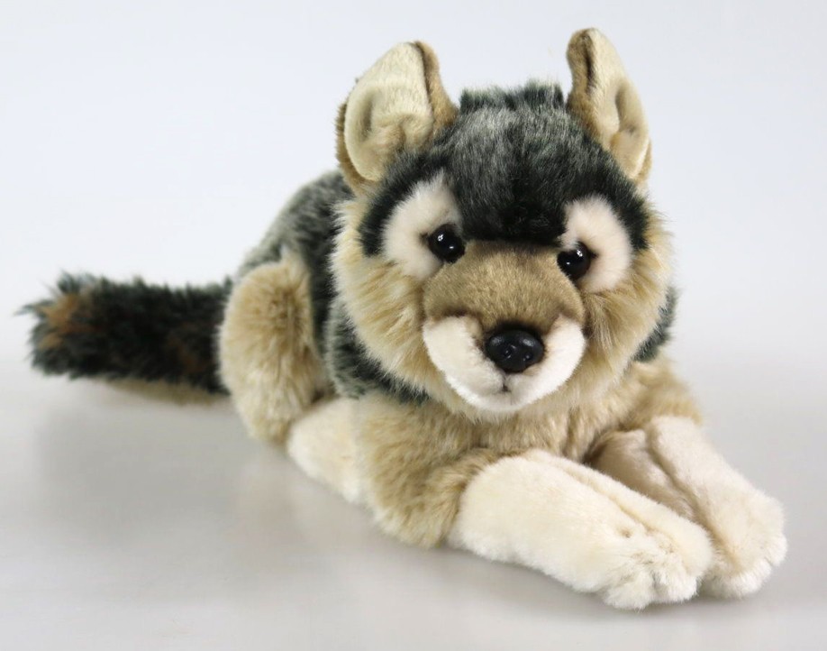 grande peluche loup