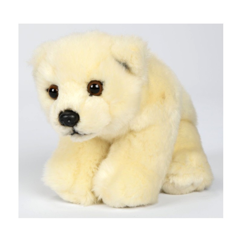ours blanc en peluche