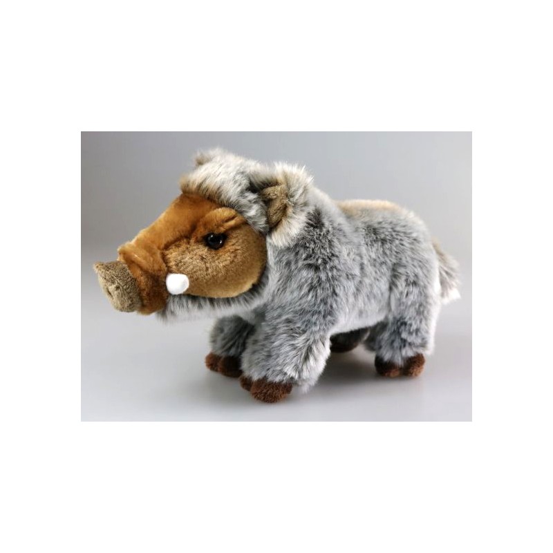 Sanglier Couché Peluche 35cm à Prix Carrefour