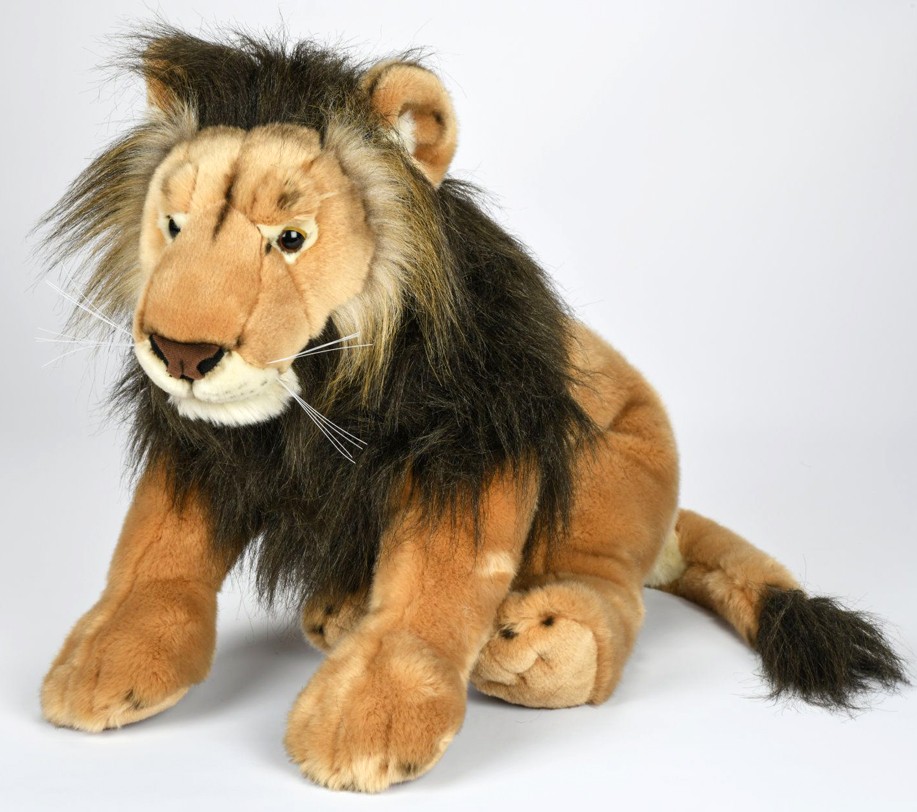 Peluche lion 66 cm - La Magie des Automates