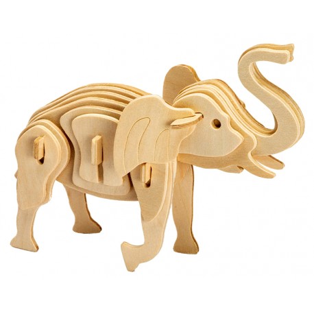 Maquette en bois Elephant