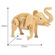 Maquette en bois Elephant