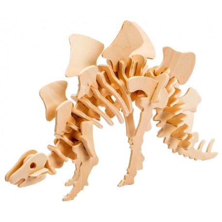 Maquette en bois Dinosaure Stégosaure