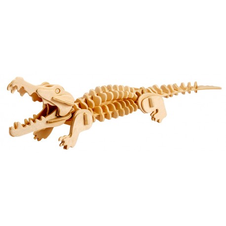 Maquette en bois Crocodile