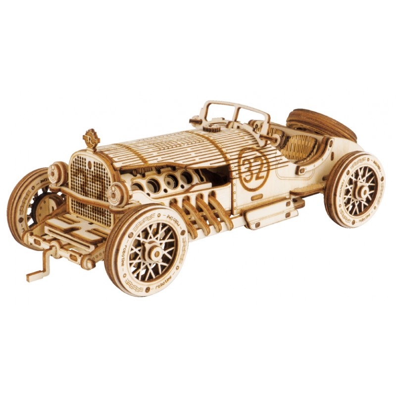 Maquette en Bois - Voiture Vintage – Puzzl Wood