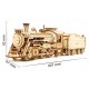 Maquette bois Locomotive à vapeur