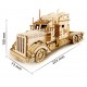 Maquette en bois Camion américain