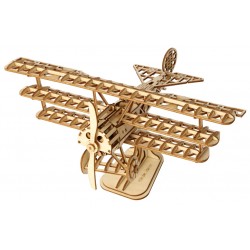 Maquette en bois Avion Triplan