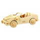 Maquette en bois Voiture de course