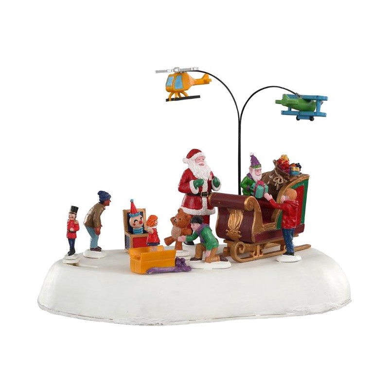 Coffret cadeau enfant peinture figurines noël