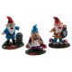 Nains de jardin zombies lot de 3 Lemax Halloween