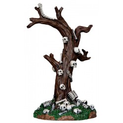 Arbre avec squelettes Lemax Halloween