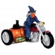 Sorcière en sidecar Lemax Halloween