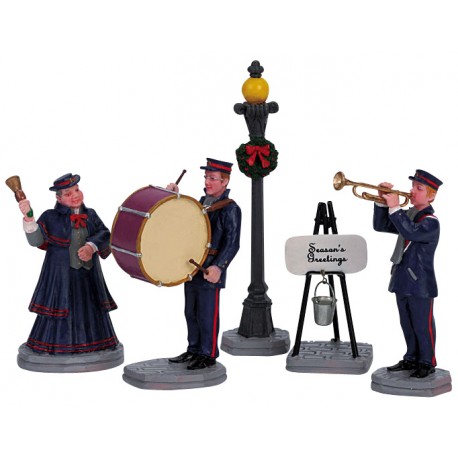 Fanfare de Noël Lot de 5 Lemax