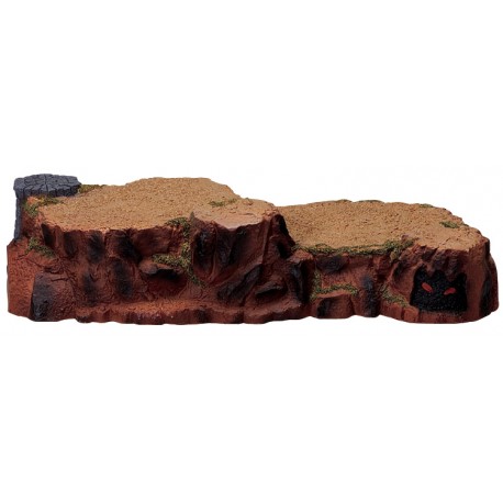 Plateforme de présentation rochers 2 niveaux Lemax