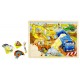 Puzzle enfant en bois chantier 56 pièces