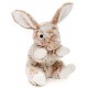 Peluche lapin beige 23 cm