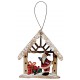 Suspension maison en bois PN cadeaux