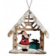 Suspension maison en bois PN hotte