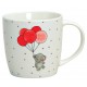 Tasse éléphant ballons porcelaine 30 cl