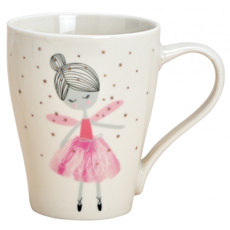Tasse fée ballerine porcelaine 37 cl